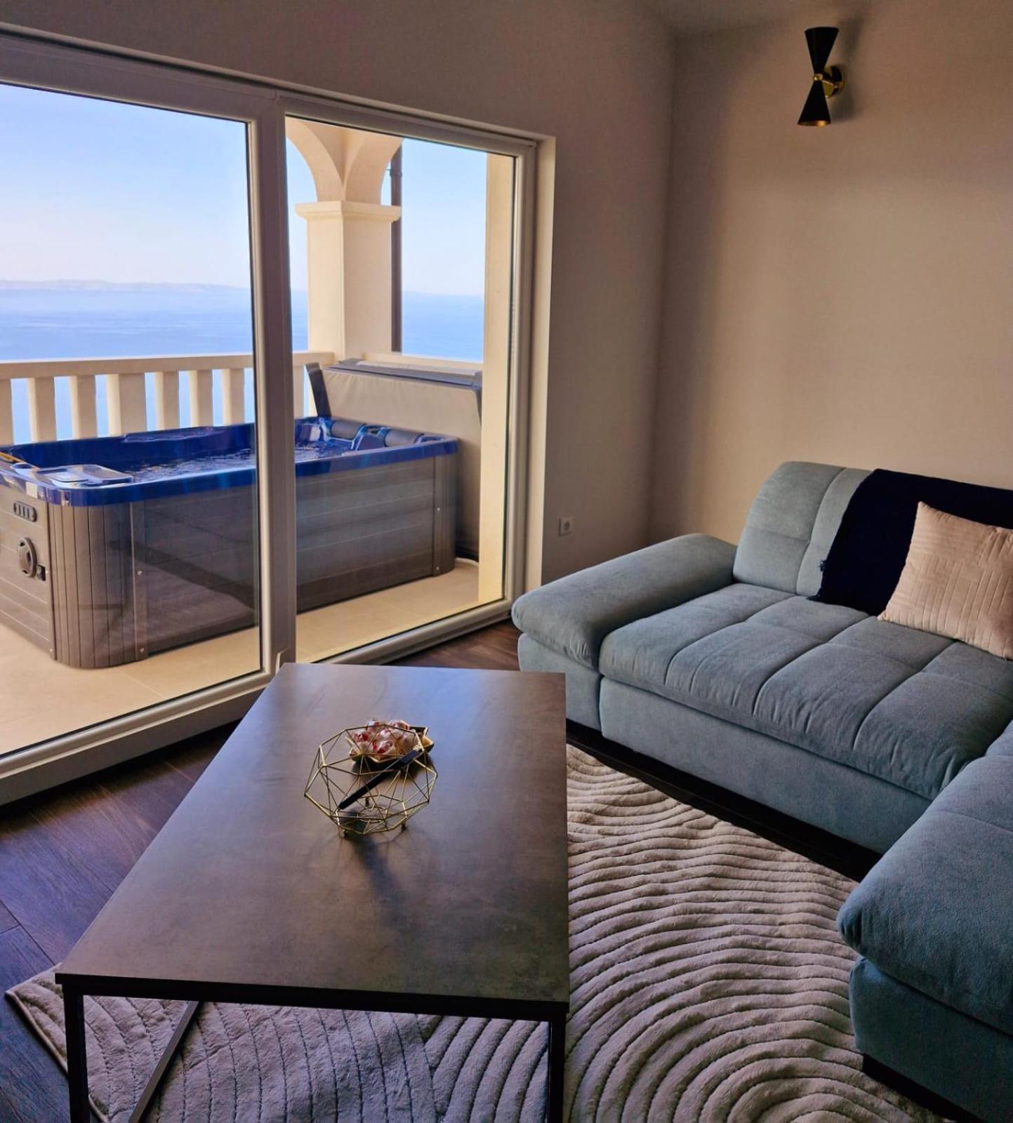 Sea View Luxury Apart Hotel Villa Conte With Swiming Pool And Romantic Spa Подстрана Екстериор снимка
