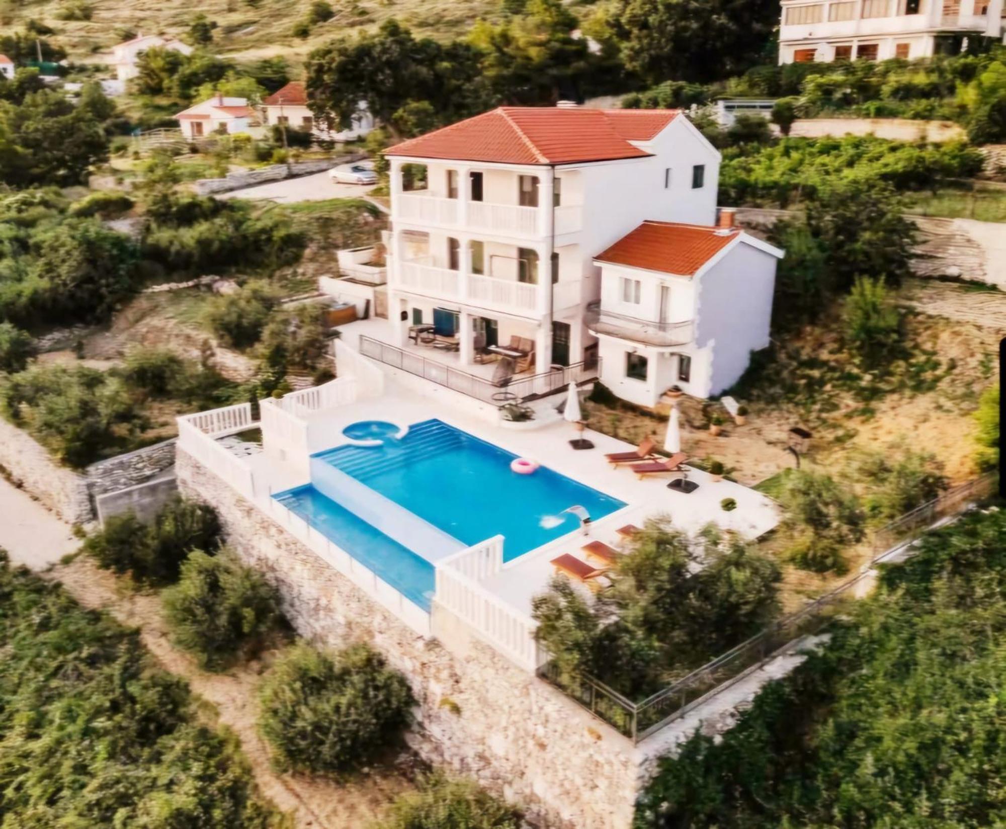 Sea View Luxury Apart Hotel Villa Conte With Swiming Pool And Romantic Spa Подстрана Екстериор снимка